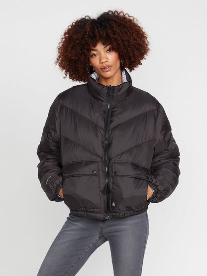 Veste Down'N Puff (réversible) - BLACK
