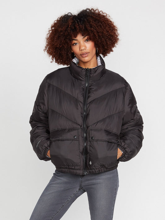 Veste Down'N Puff (réversible) - BLACK
