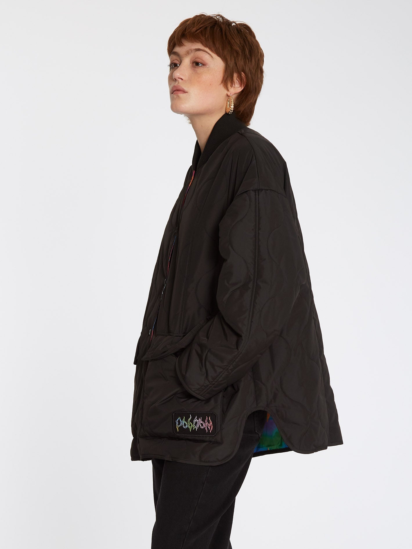Chrissie Abbott X French Jacket (Reversible) - BLACK