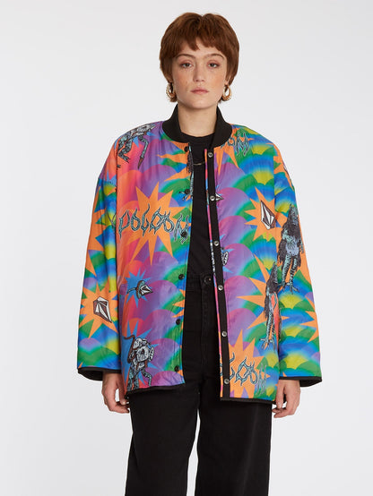 Chrissie Abbott X French Jacket (Reversible) - BLACK