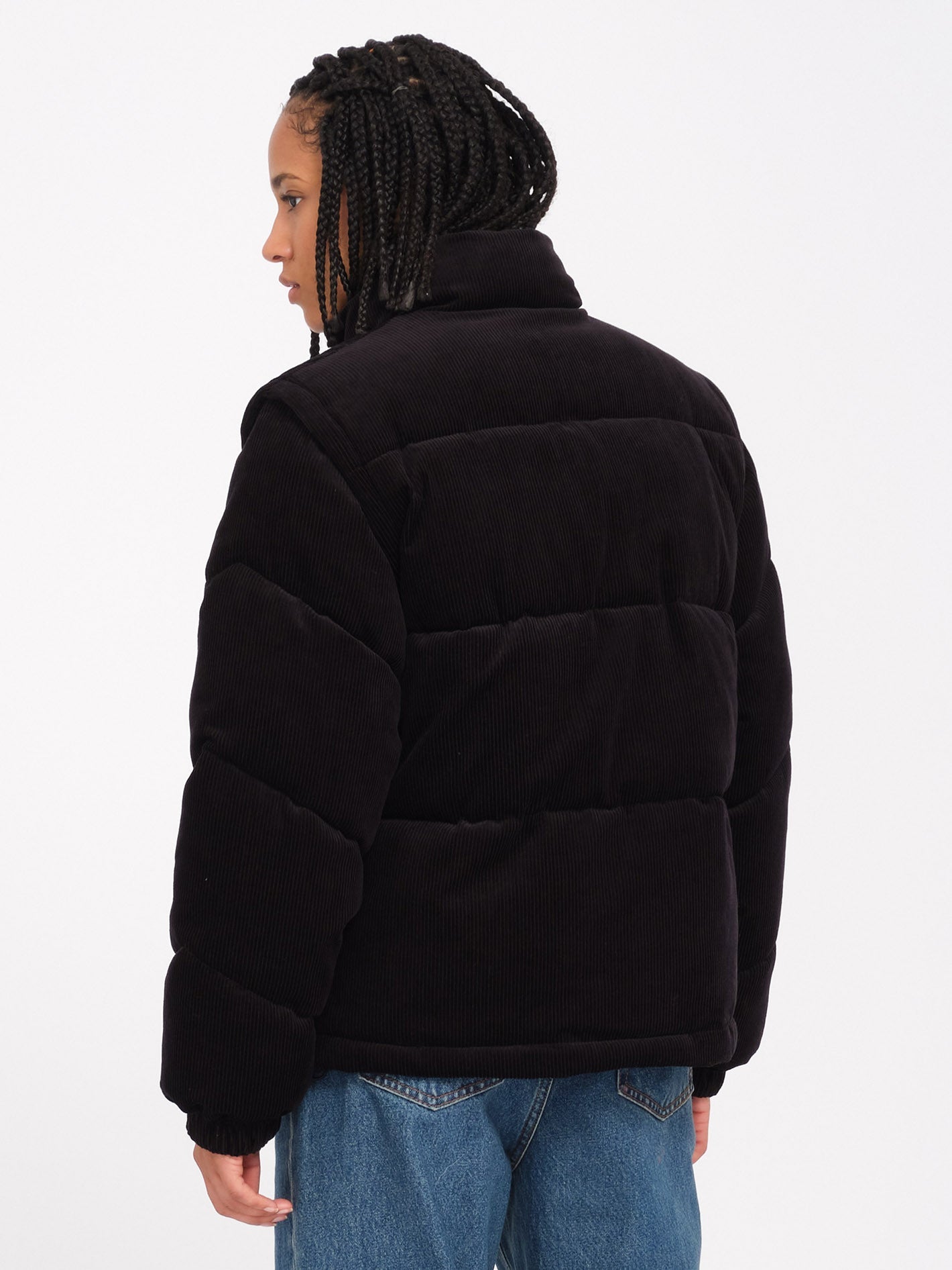 Veste doudoune Cord'N Puff - BLACK