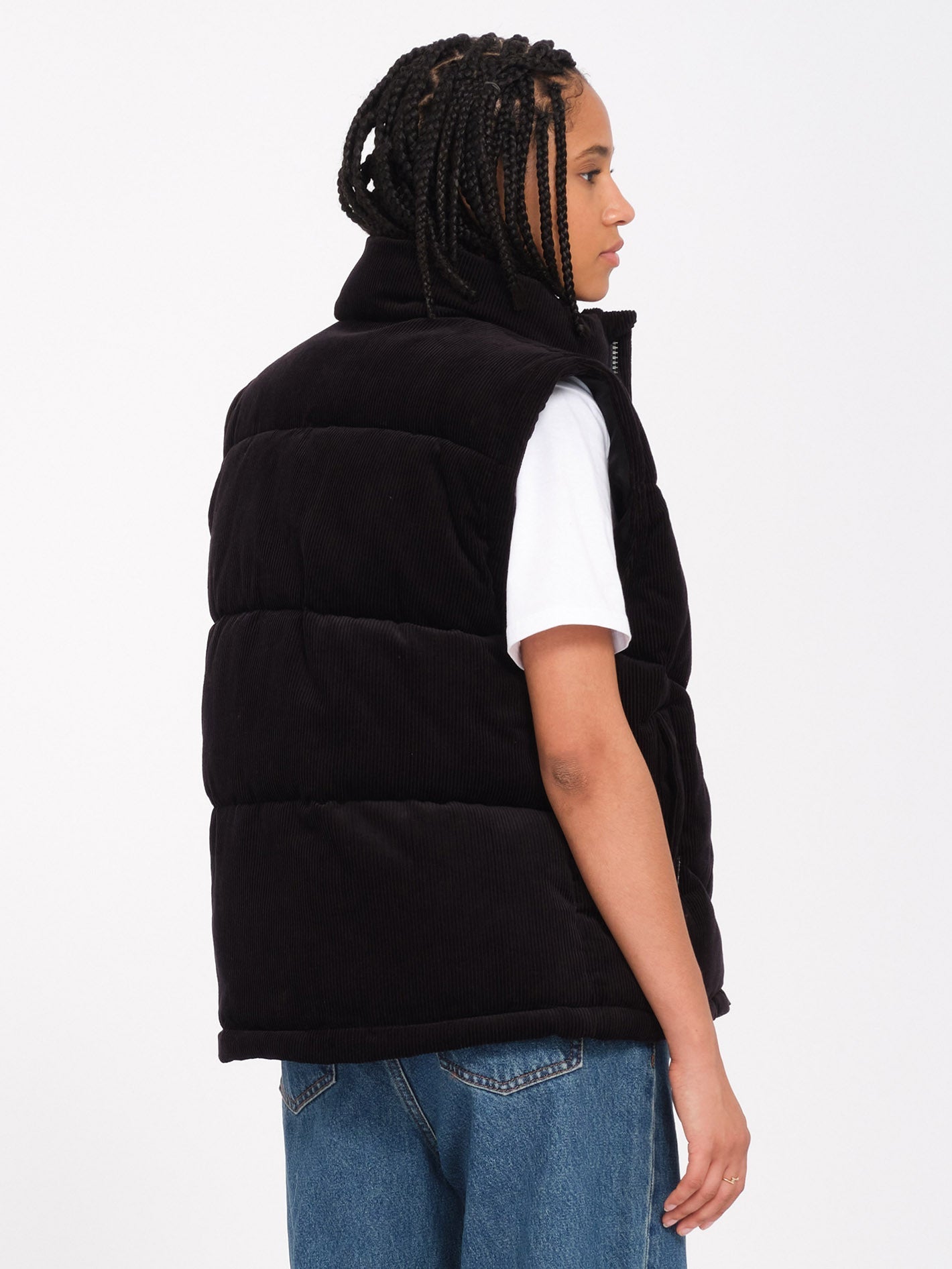 Veste doudoune Cord'N Puff - BLACK