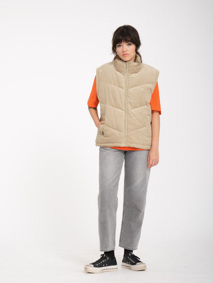 Cord'N Puff Steppjacke - KHAKI