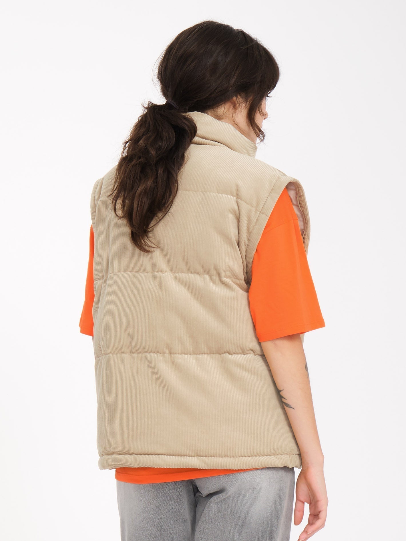 Cord'N Puff Steppjacke - KHAKI