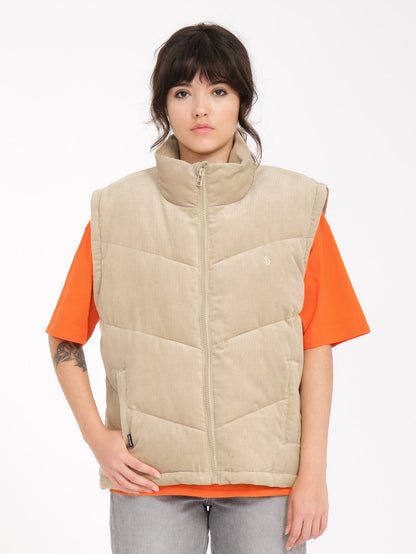 Cord'N Puff Steppjacke - KHAKI