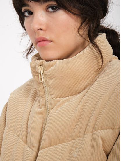 Cord'N Puff Steppjacke - KHAKI