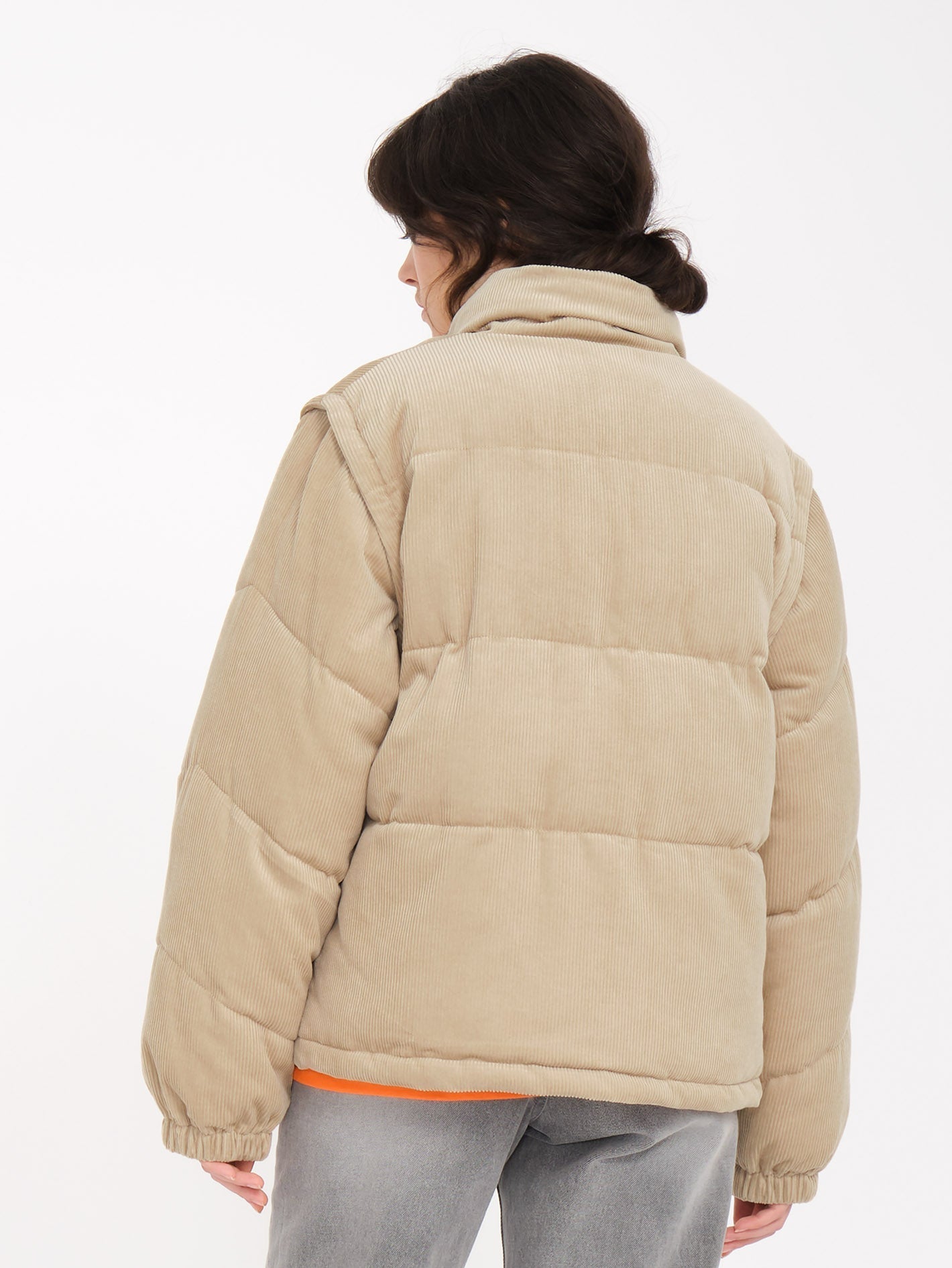 Cord'N Puff Steppjacke - KHAKI