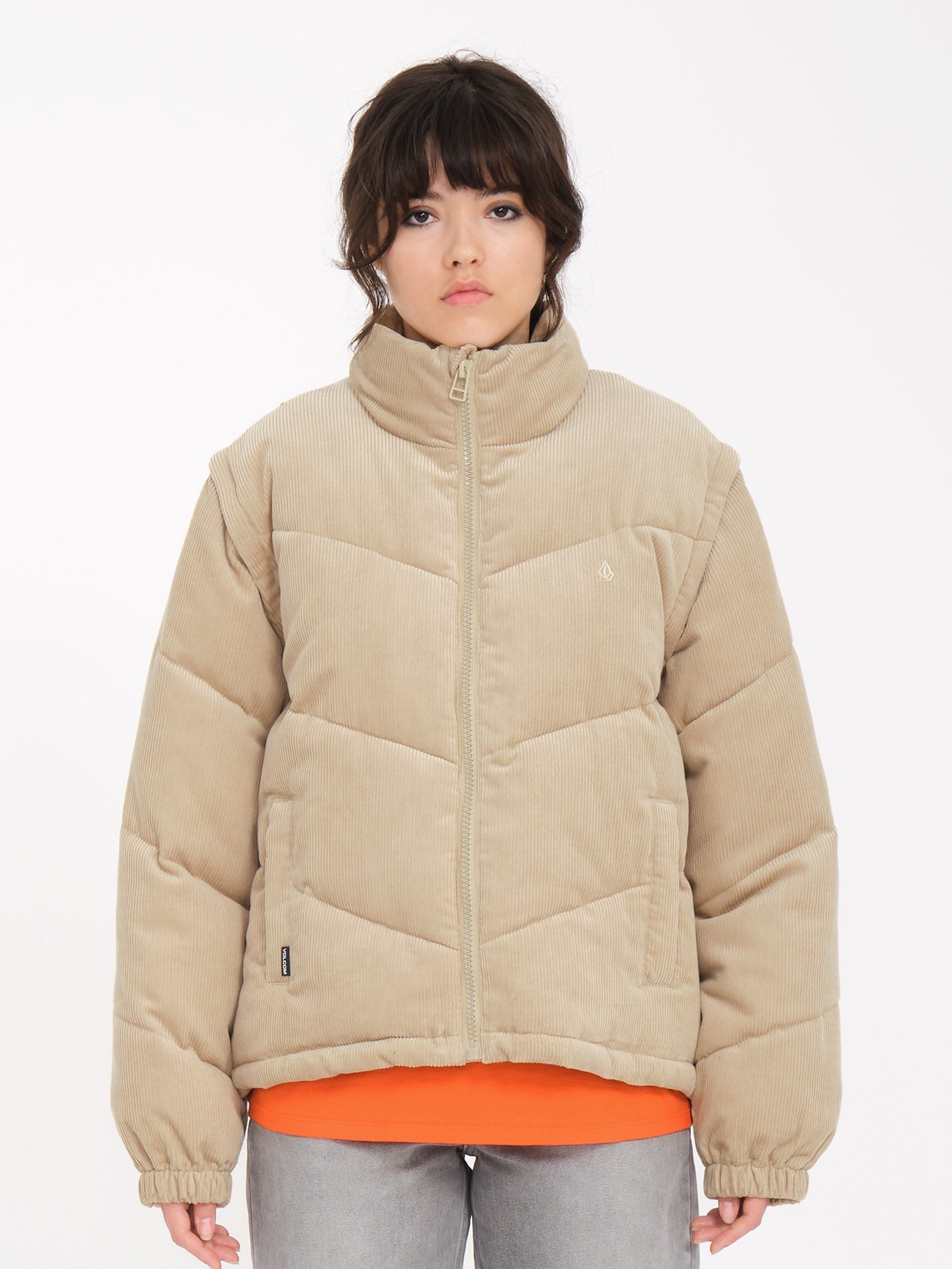 Cord'N Puff Steppjacke - KHAKI