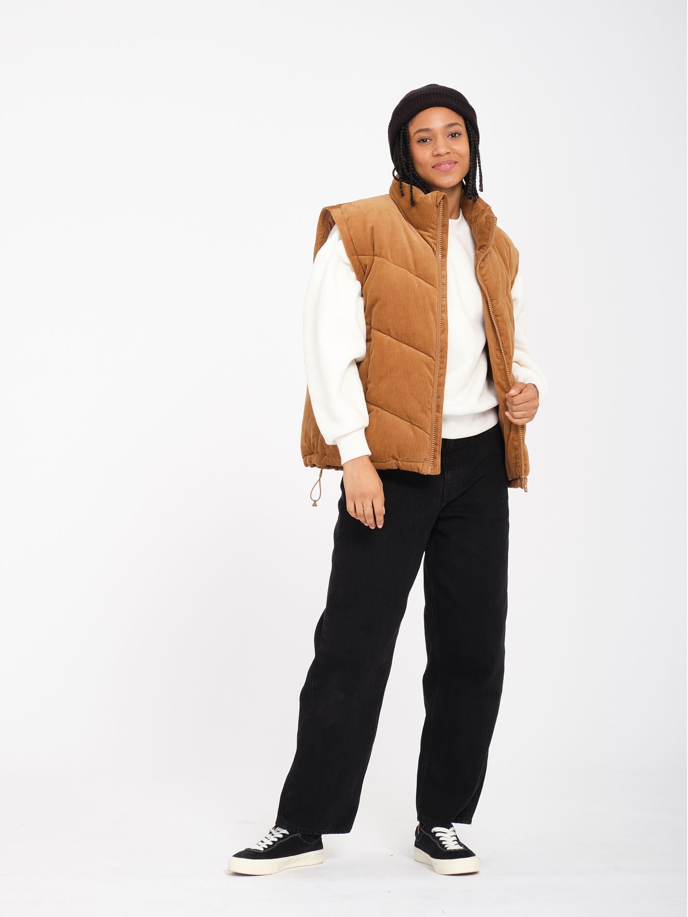 Cord'N Puff Down Jacket - VINTAGE BROWN