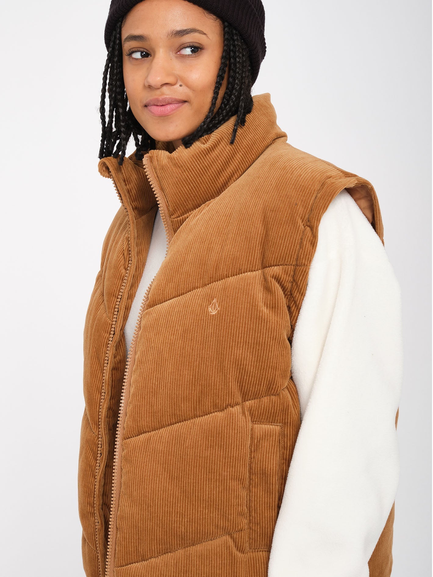 Cord'N Puff Down Jacket - VINTAGE BROWN