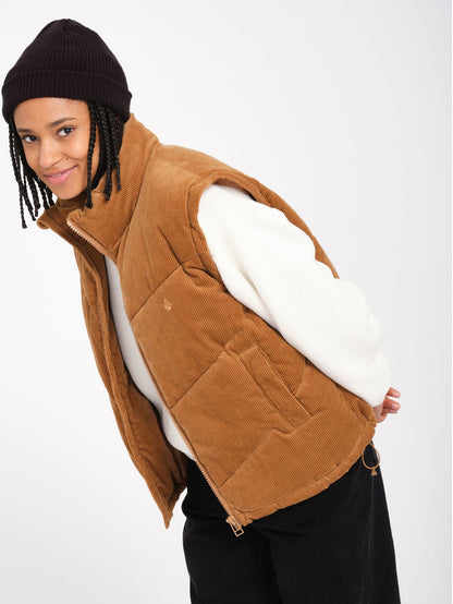 Cord'N Puff Down Jacket - VINTAGE BROWN