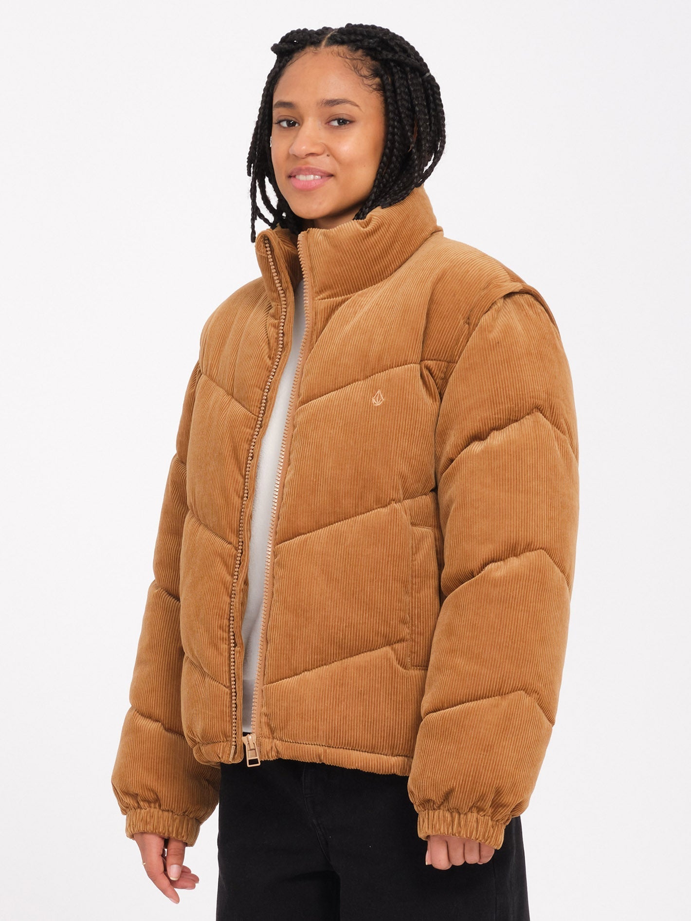 Cord'N Puff Down Jacket - VINTAGE BROWN