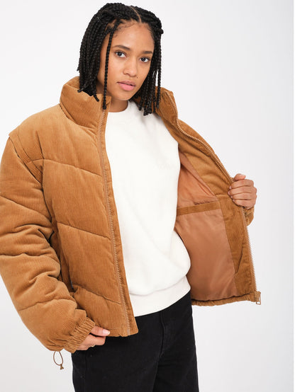 Cord'N Puff Down Jacket - VINTAGE BROWN