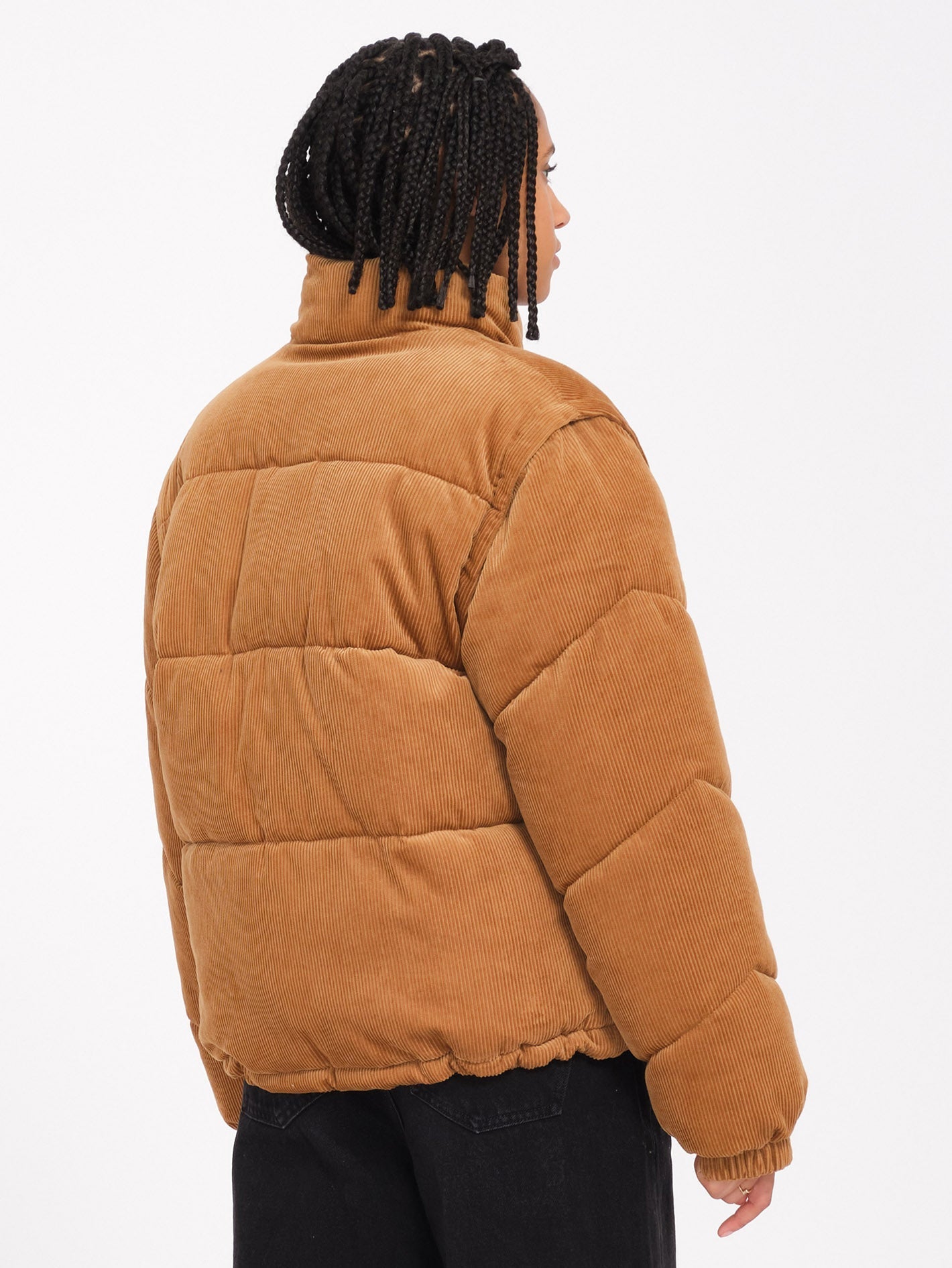 Cord'N Puff Down Jacket - VINTAGE BROWN