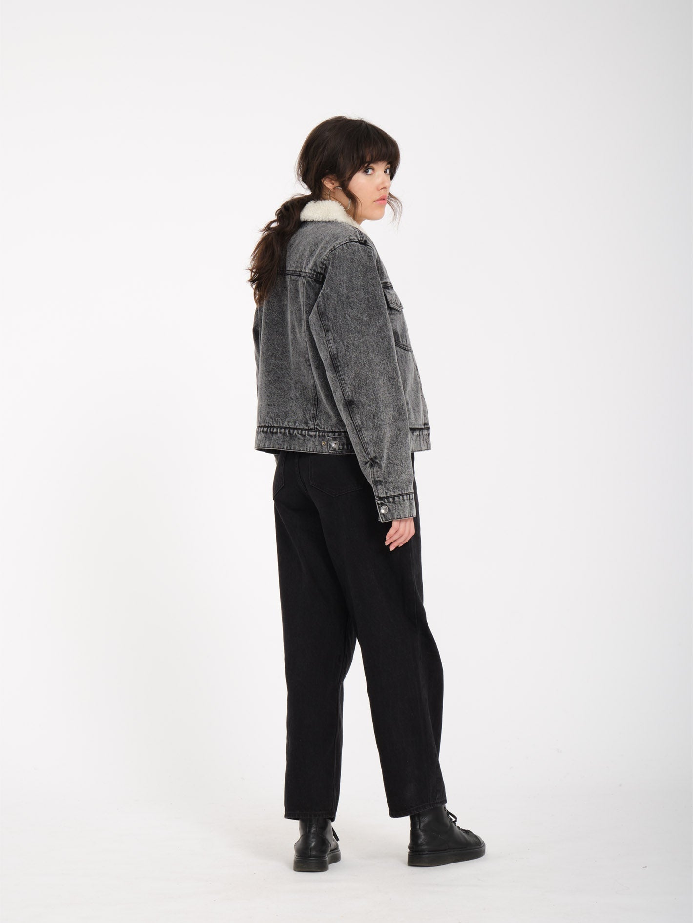 Radstone Jeansjacke – SCHWARZ