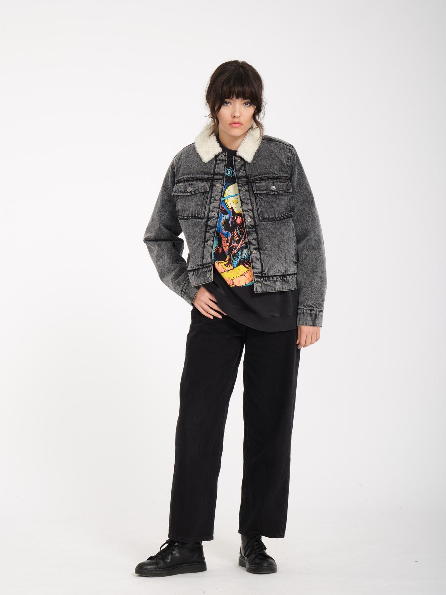 Radstone Jeansjacke – SCHWARZ