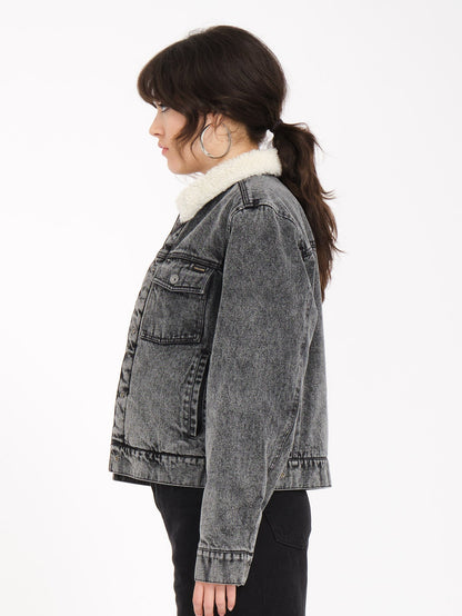 Radstone Jeansjacke – SCHWARZ