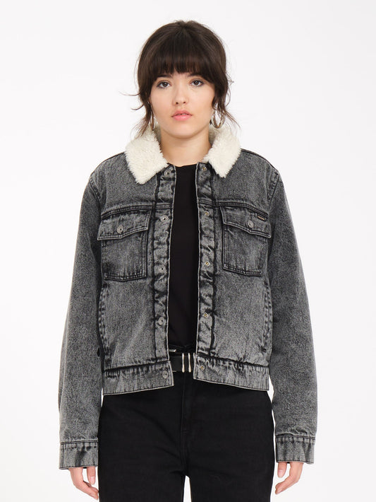 Radstone Jeansjacke – SCHWARZ