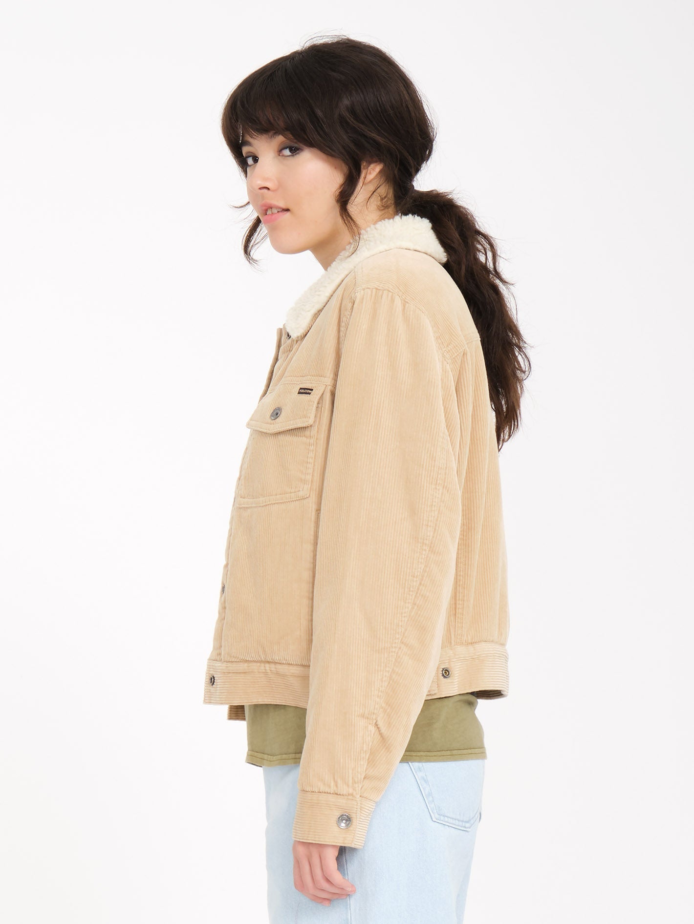 Radstone Rippenjacke - Khaki
