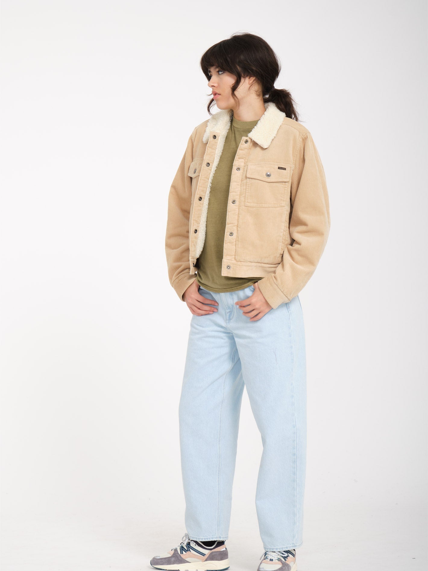 Radstone Rippenjacke - Khaki