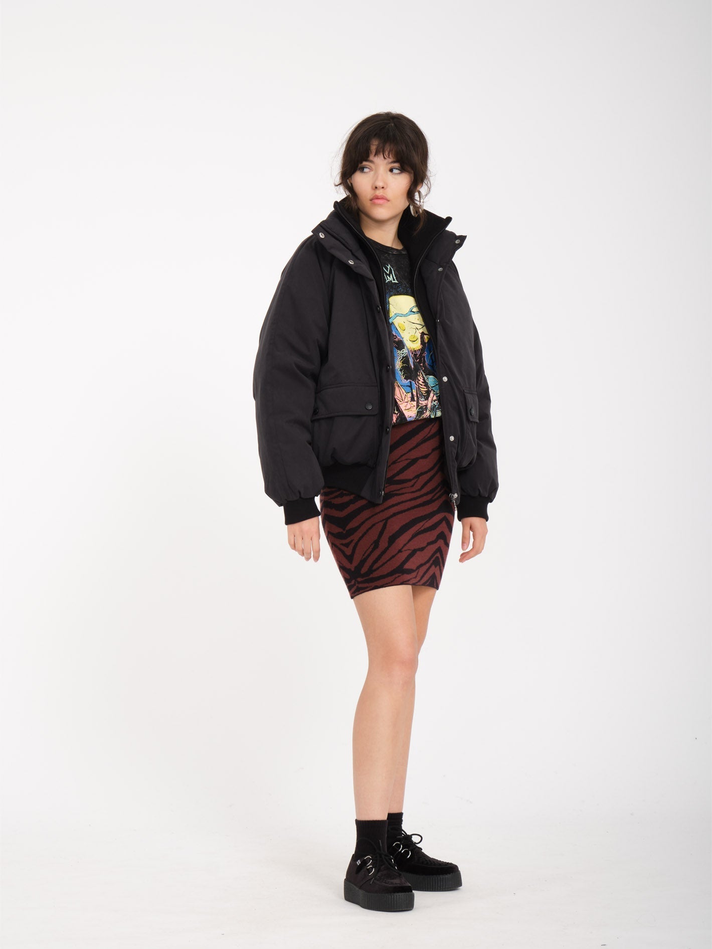 Sleepi Puffjacke – SCHWARZ
