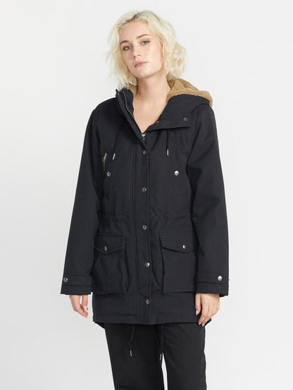 Walk On By 5K Parka - Schwarz