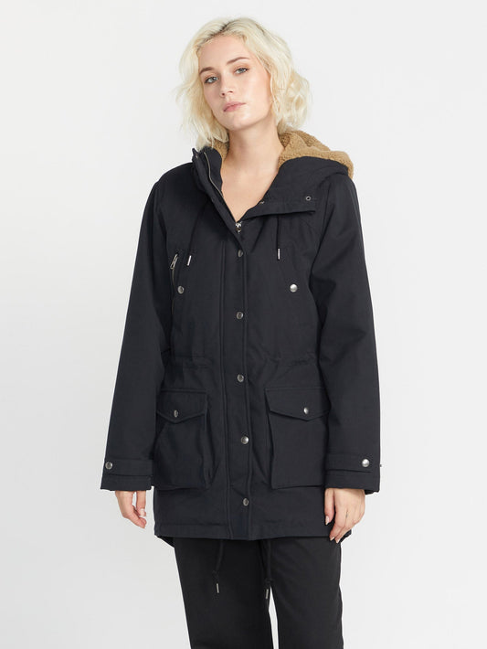 Walk On By 5K Parka - Schwarz