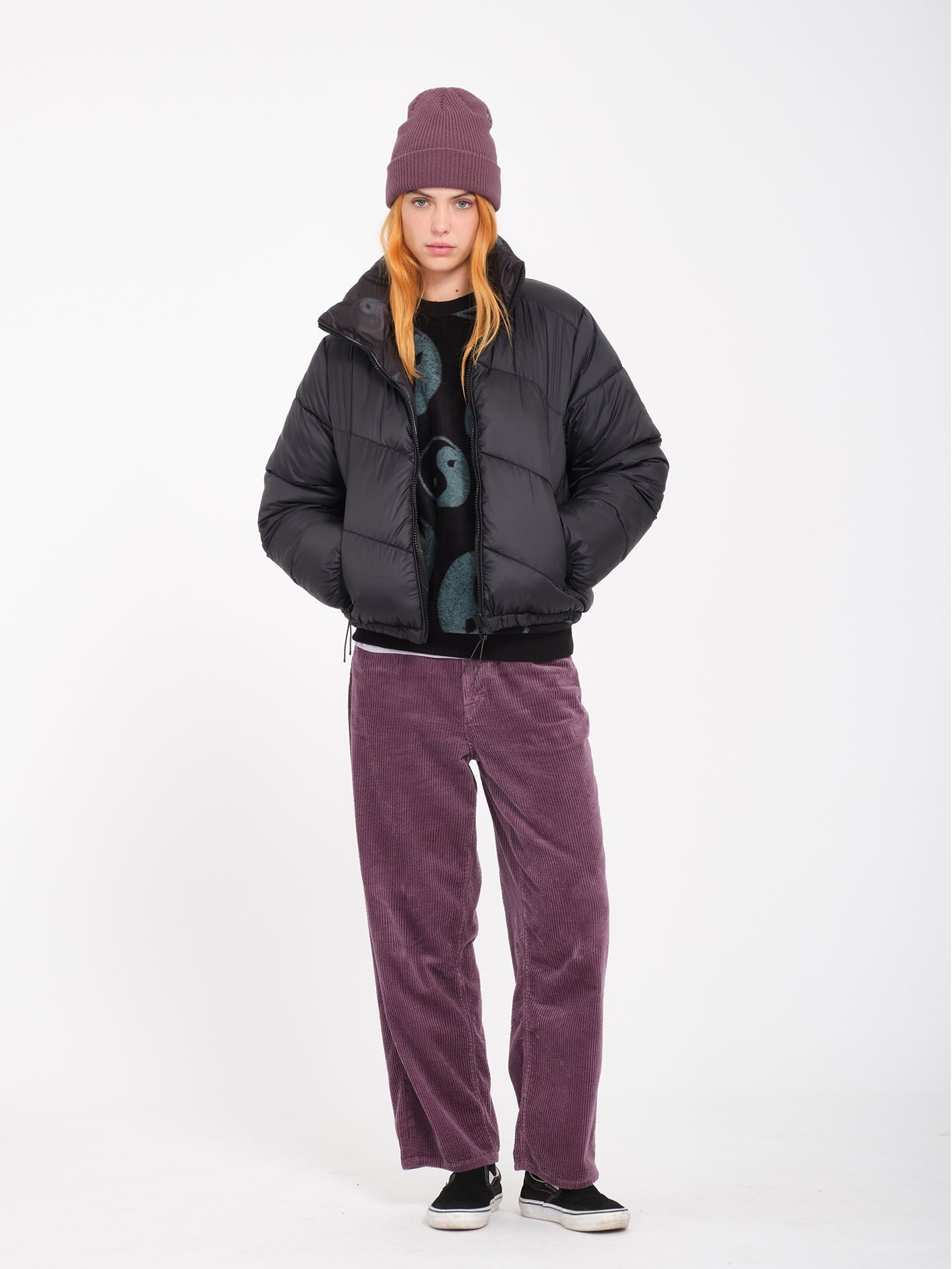 Stone Sense Daunenjacke (Wendejacke) – SCHWARZ