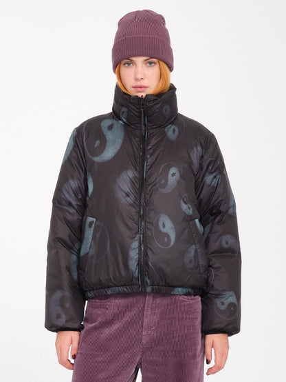 Stone Sense Daunenjacke (Wendejacke) – SCHWARZ