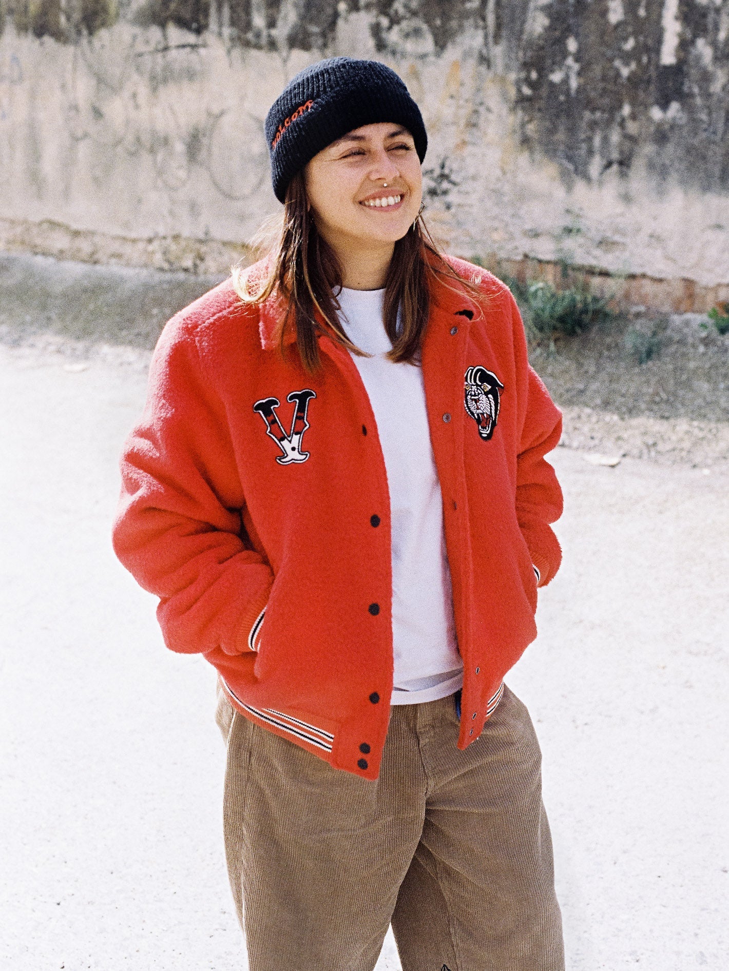 Sickstone Jacke - HELLROT