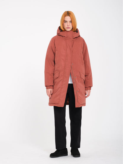 Sleepi Puff Up Parka - Kastanienbraun