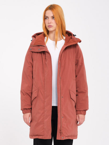 Sleepi Puff Up Parka - Kastanienbraun