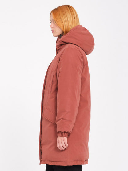 Sleepi Puff Up Parka - Kastanienbraun