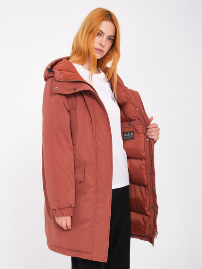 Sleepi Puff Up Parka - Kastanienbraun