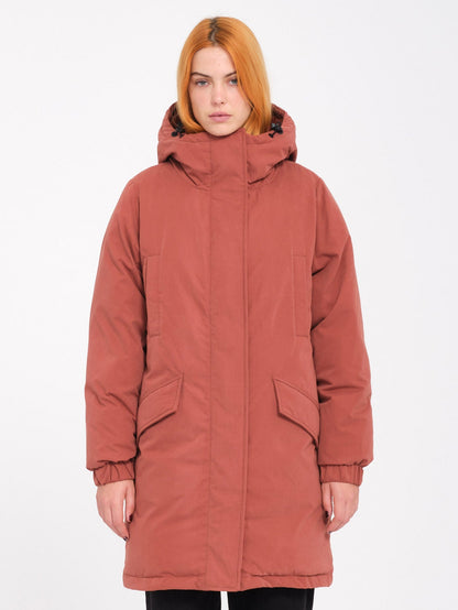 Sleepi Puff Up Parka - Kastanienbraun