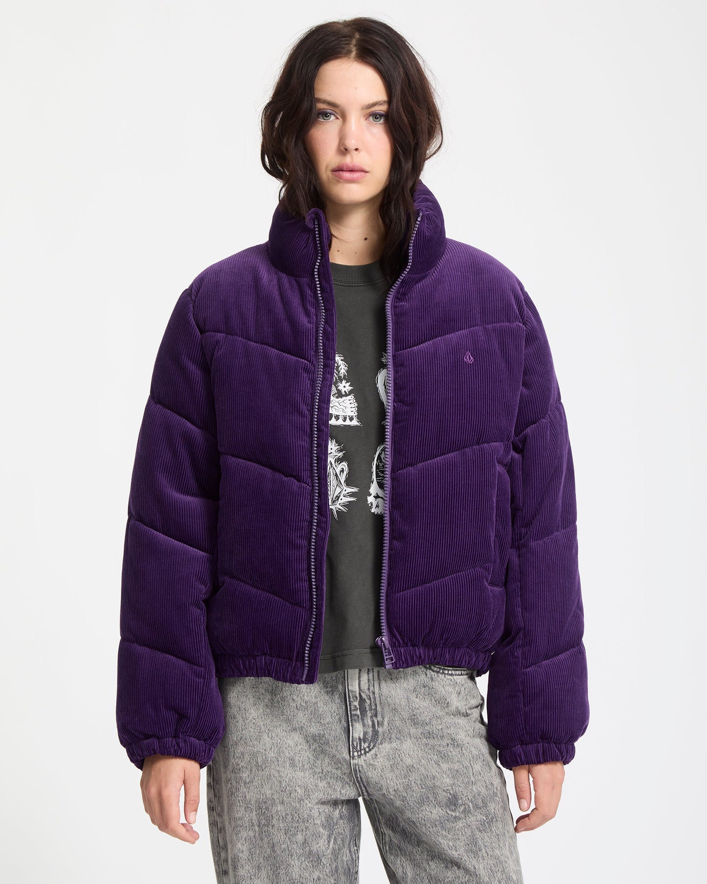 Cord'N Stone Daunenjacke - Acai