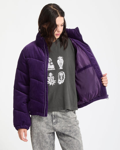 Cord'N Stone Daunenjacke - Acai
