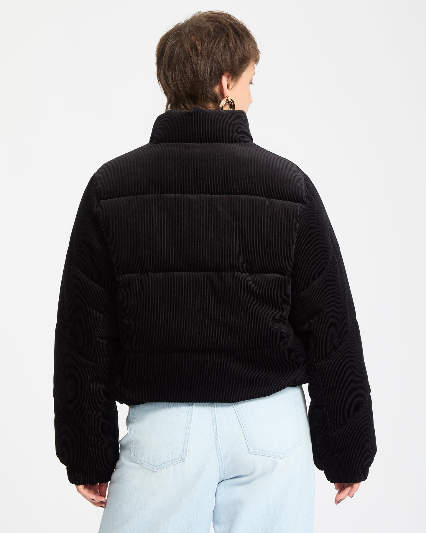 Veste Doudoune Cord'N Stone - Black
