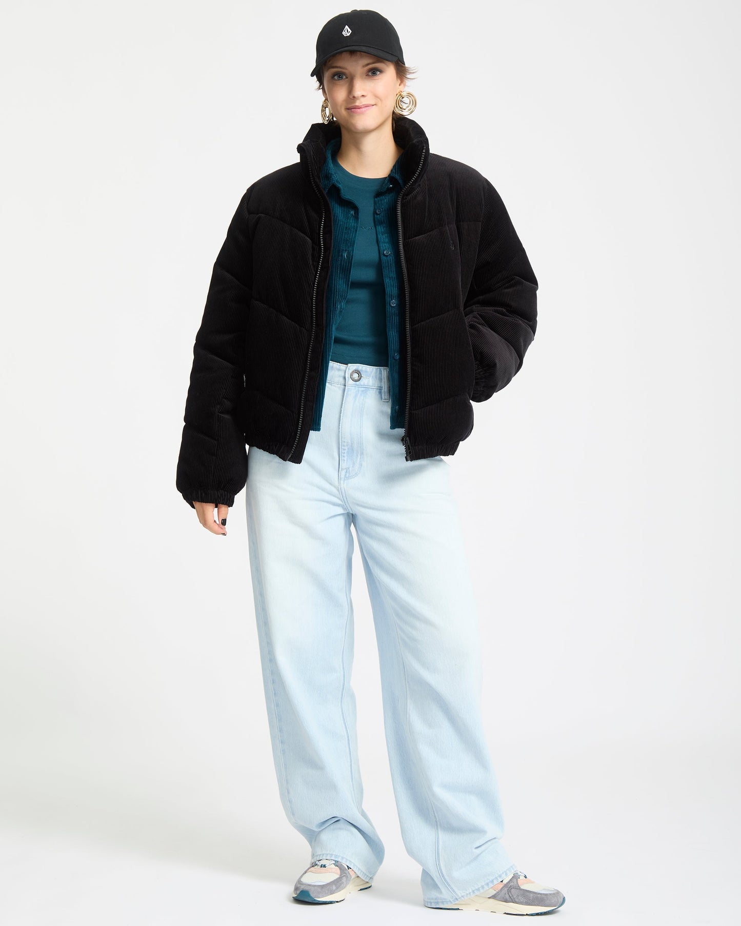 Veste Doudoune Cord'N Stone - Black