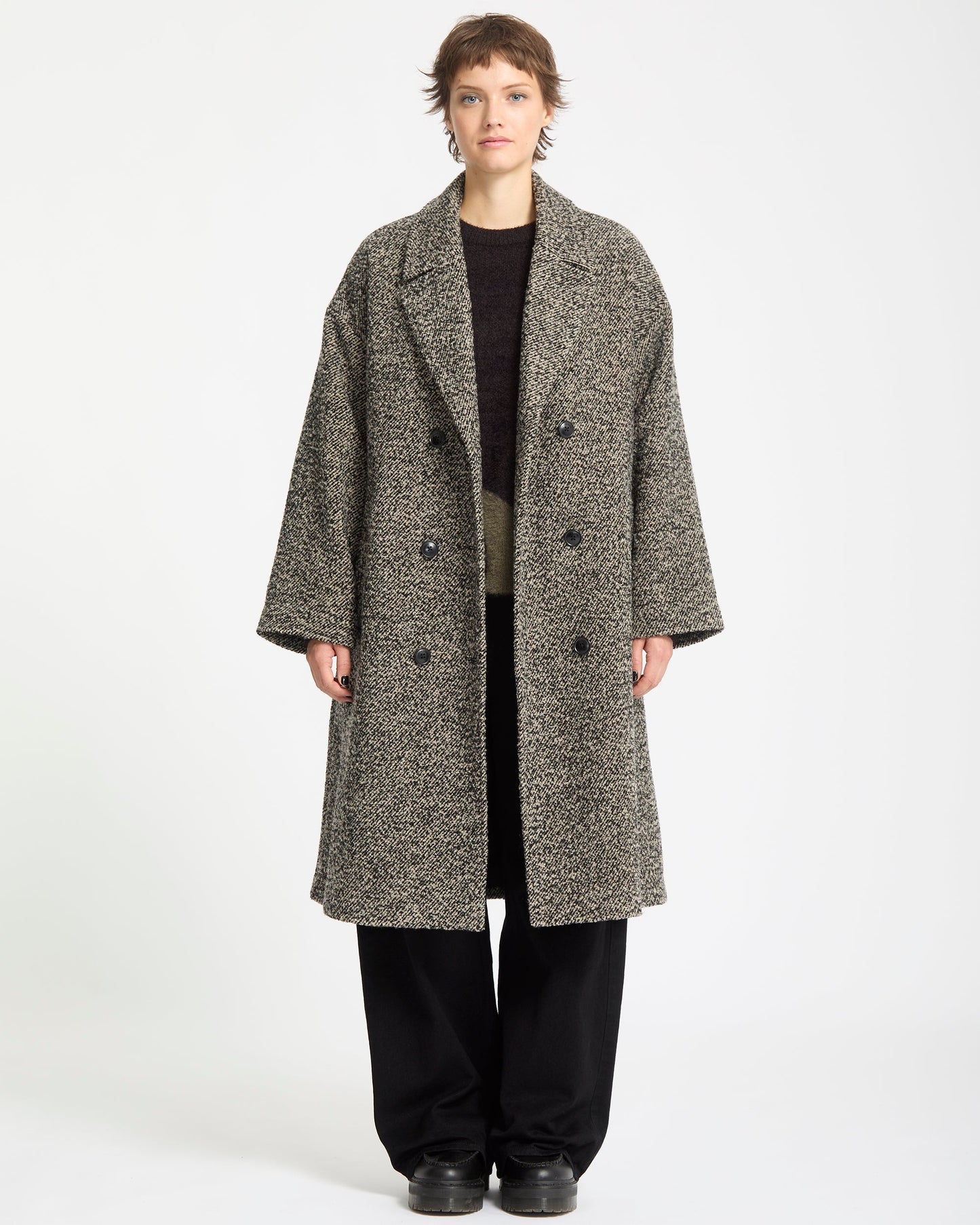 Eastcoat Jacke - Schwarz Weiß