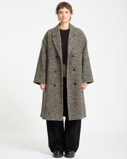 Eastcoat Jacket - Black White