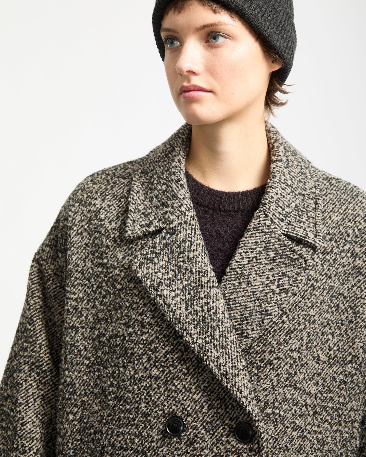 Eastcoat Jacke - Schwarz Weiß