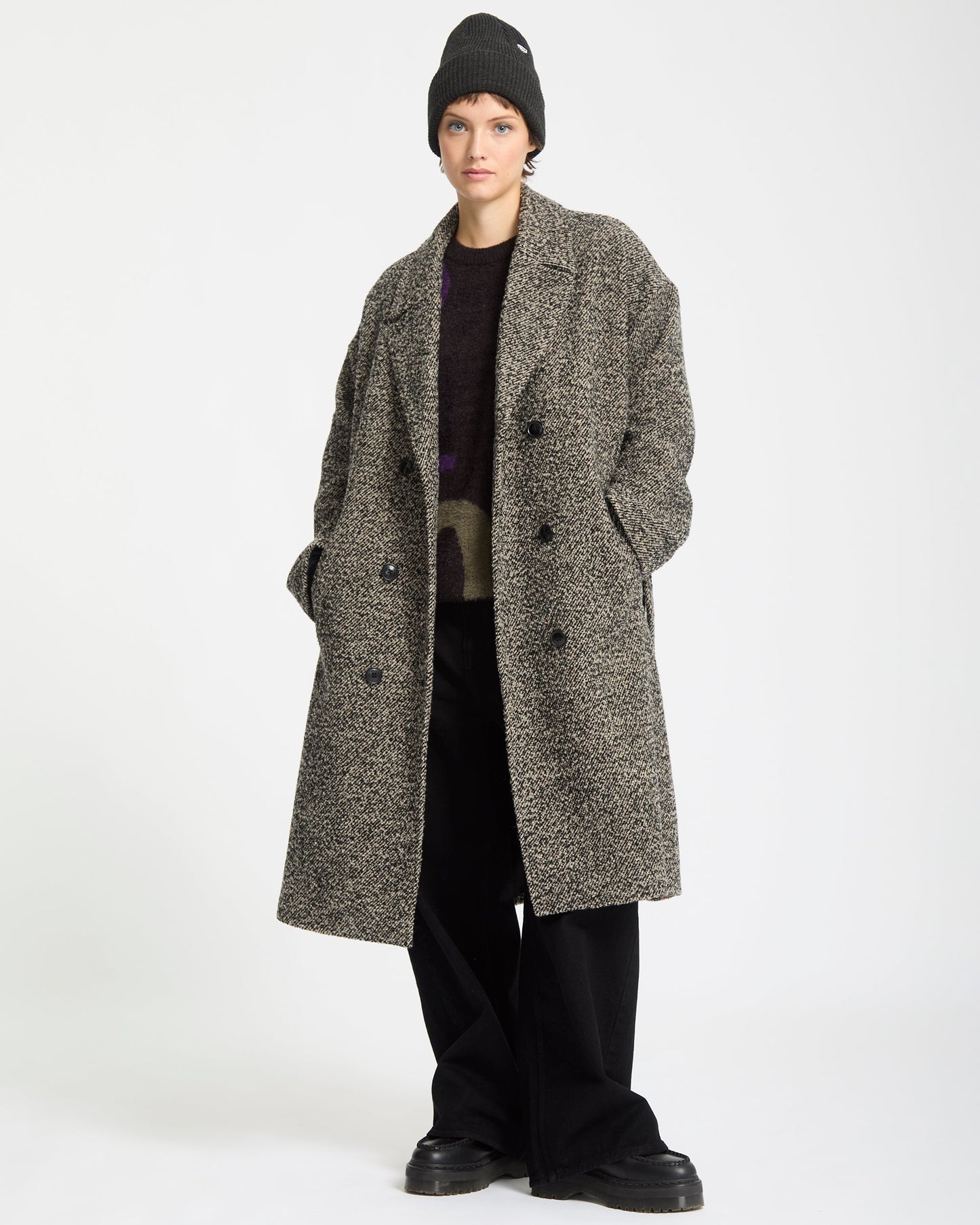 Eastcoat Jacke - Schwarz Weiß