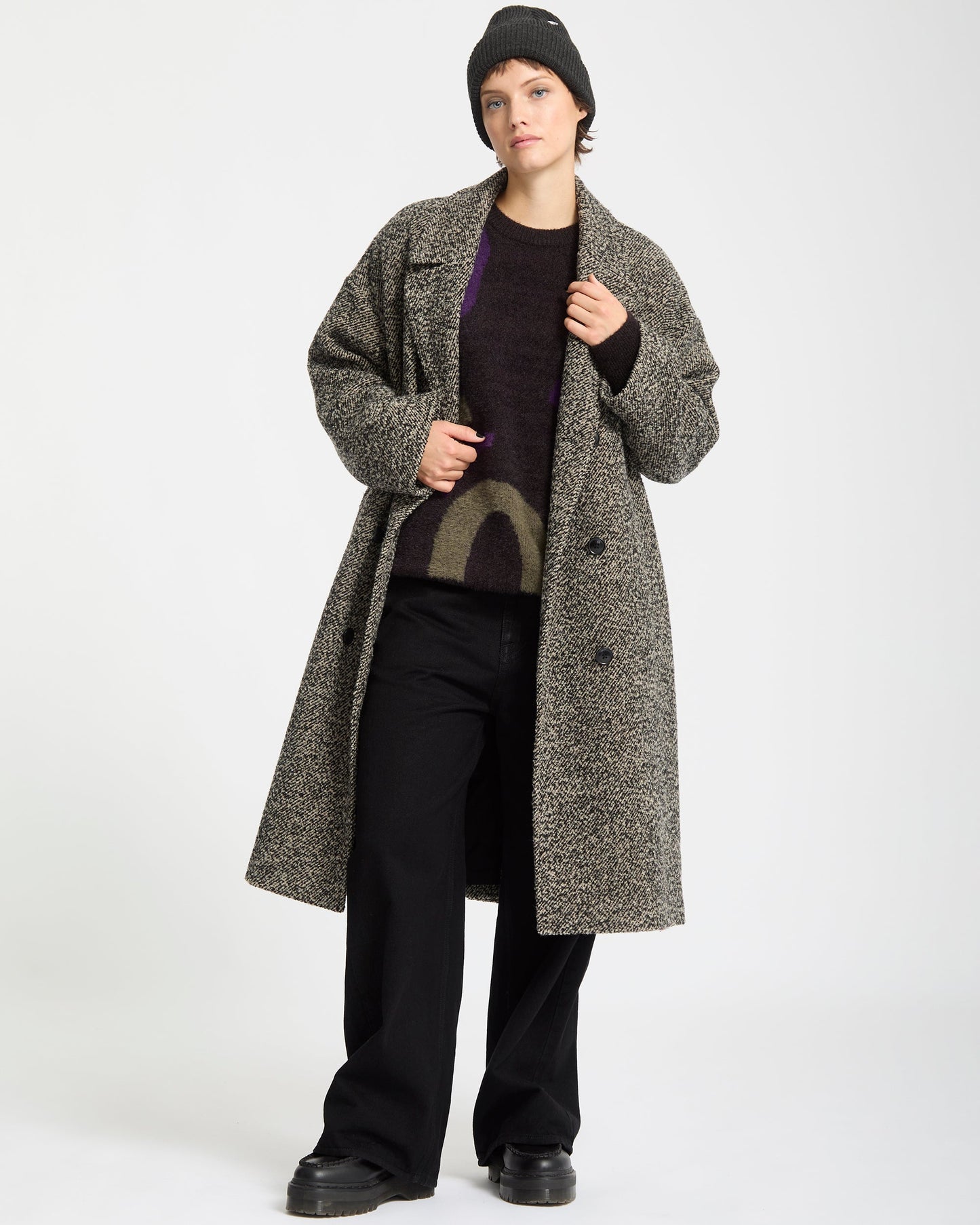 Eastcoat Jacke - Schwarz Weiß