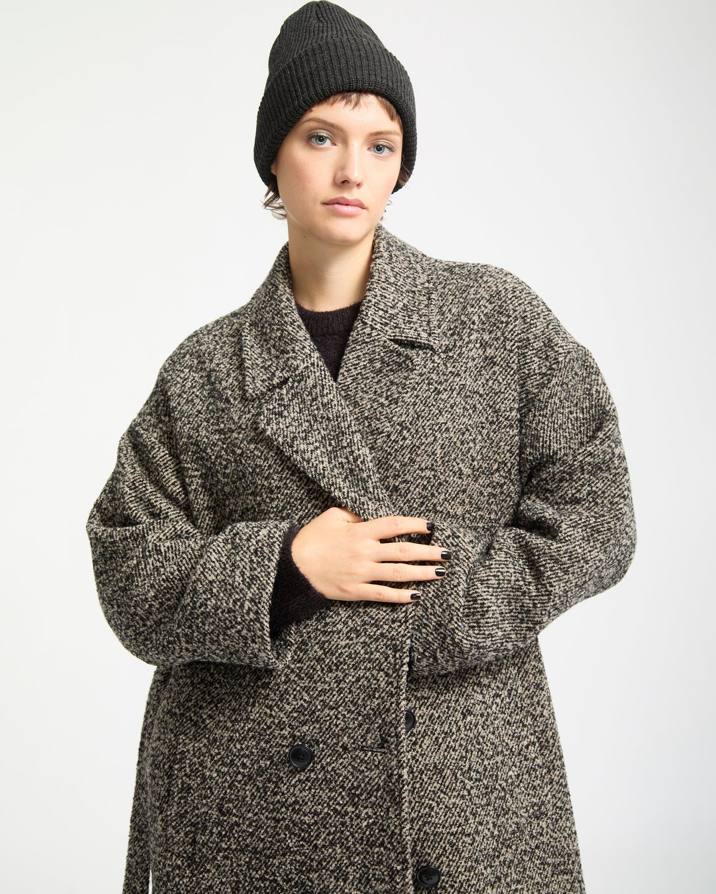 Eastcoat Jacke - Schwarz Weiß
