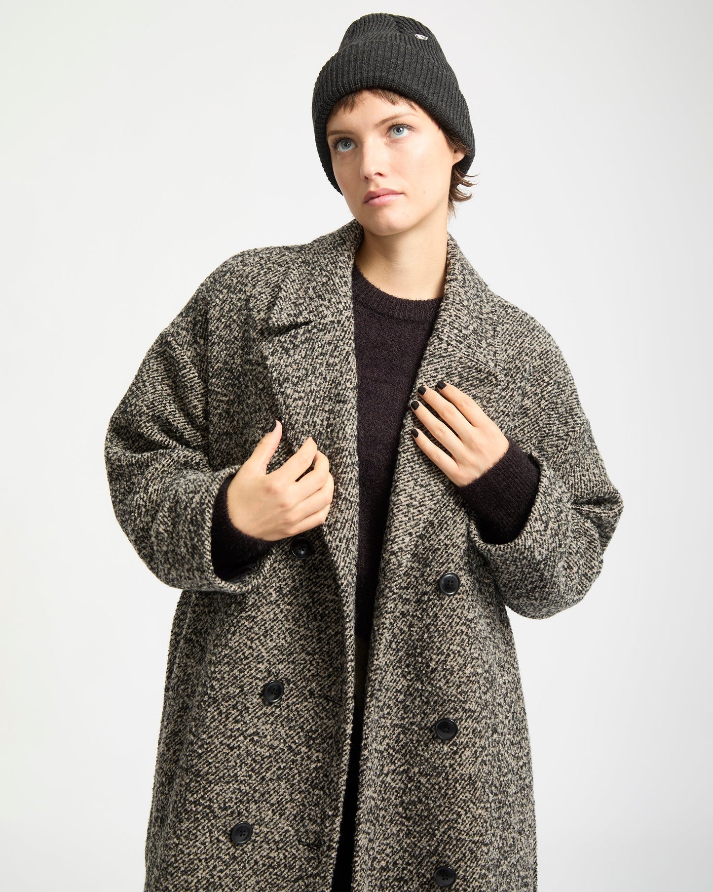 Eastcoat Jacke - Schwarz Weiß