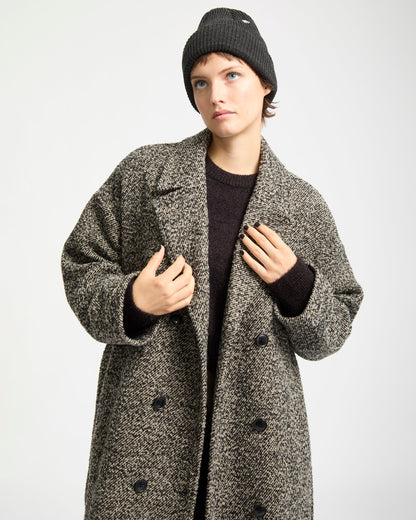 Eastcoat Jacke - Schwarz Weiß