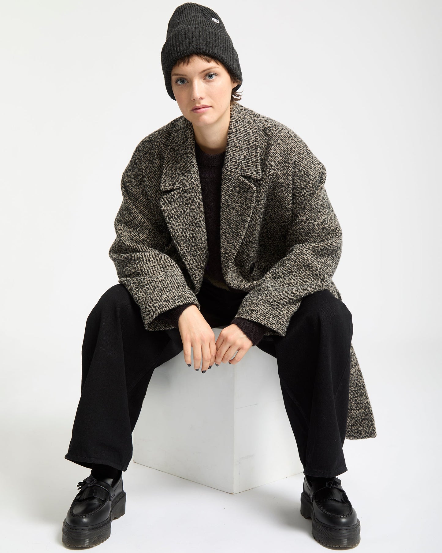 Eastcoat Jacke - Schwarz Weiß