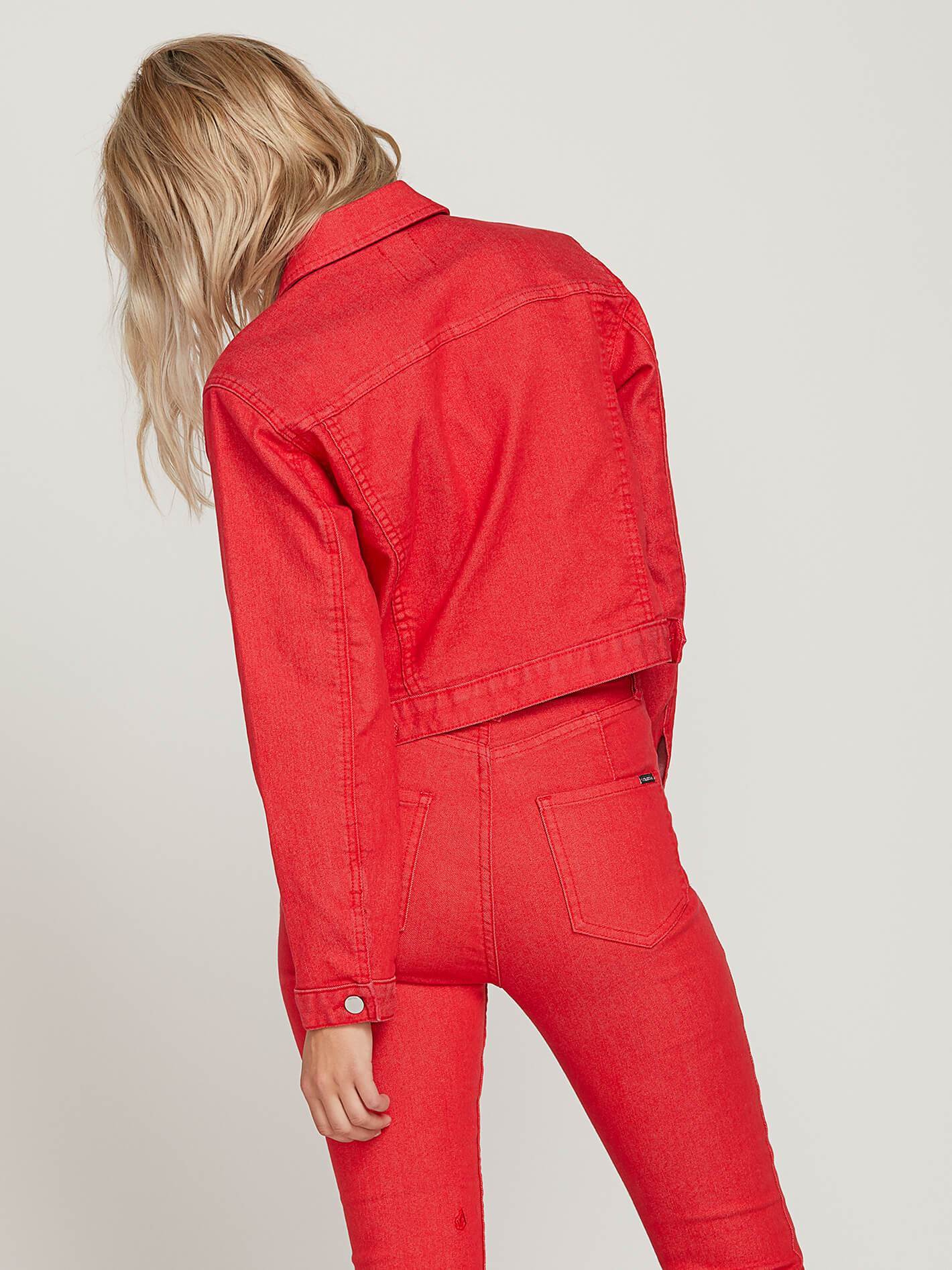 Veste Gmj Shrunken - Red