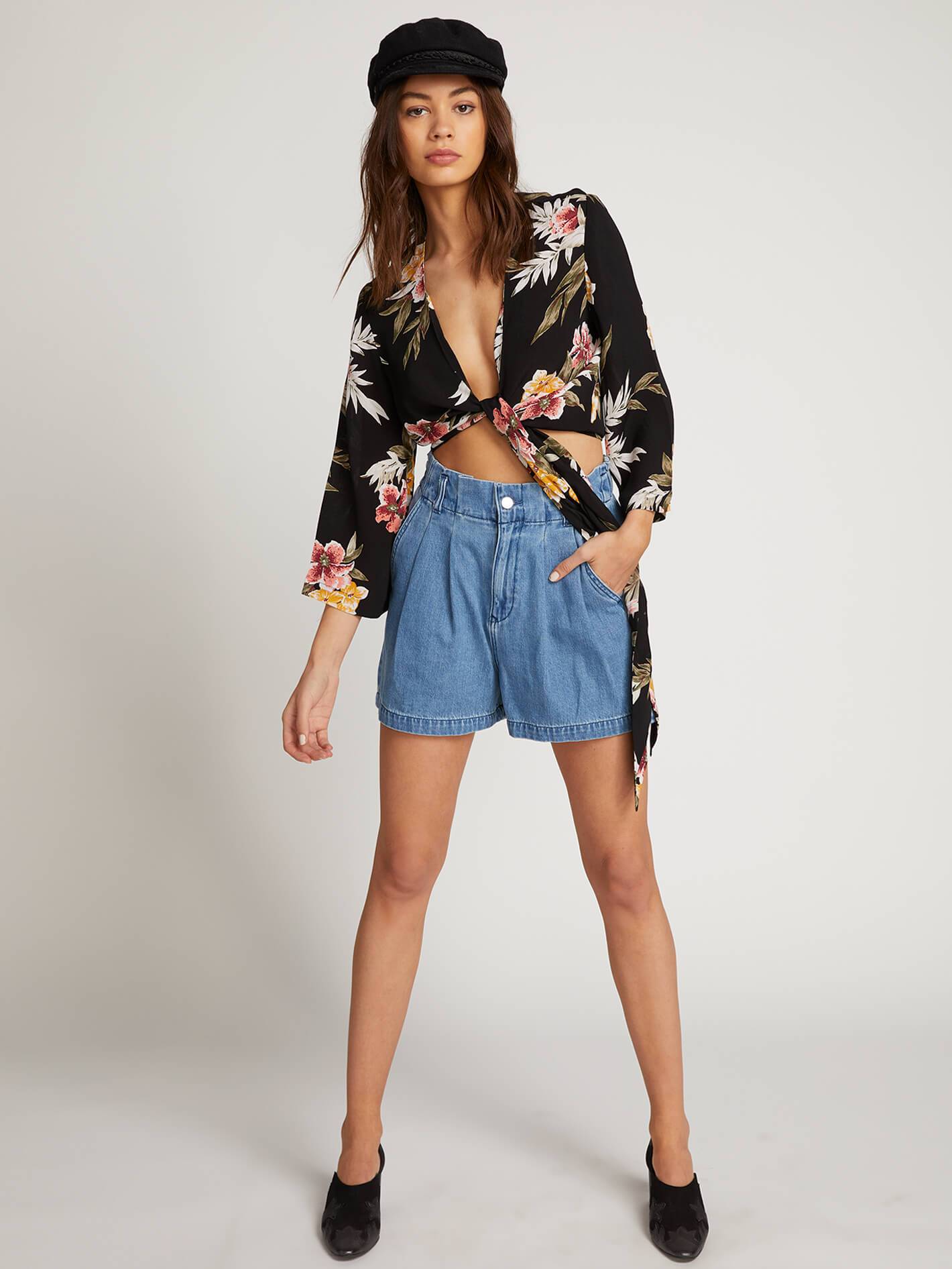 Yo Shortie Shorts - Hellblau